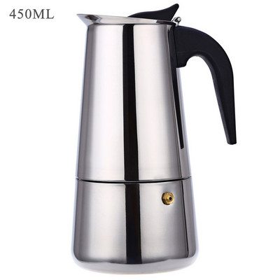 Oală de cafea Accesorii pentru cafea Aparat de espresso Percolator Arată Filtru de cafea Percolator de băuturi Oală din oțel inoxidabil din aluminiu