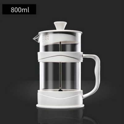 Prenosný manuálny kávovar French Press, ručný filter, sklenený čajník, kávovar, perkolátor, kávový riad