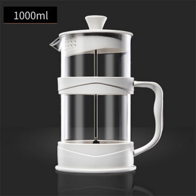 Prenosný manuálny kávovar French Press, ručný filter, sklenený čajník, kávovar, perkolátor, kávový riad