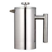 1000ml kávovar z nehrdzavejúcej ocele, espresso French Press kávovar, 350/800ML dvojstenný izolovaný kávovar na čaj