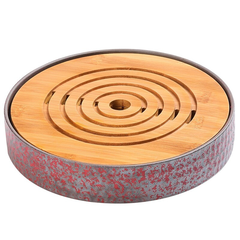 pladnjevi za čaj od prirodnog bambusa i keramike stolić za čaj ručno izrađeni pladnjevi za posluživanje pribor