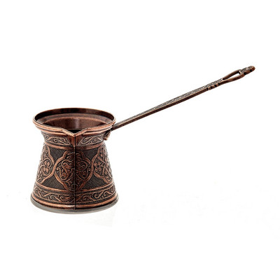 Турска кафемашина Мока меден цвят, цинк и стомана, арабска мароканска кафемашина Автентична класическа здрава декорация