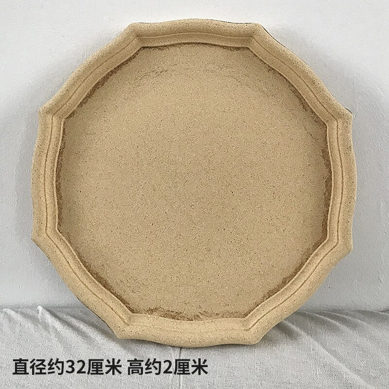 INS stílusú fa Retro do régi tányér gyümölcs edények csészealj teástálca desszert vacsora tányér étkészlet reggeli kenyértál