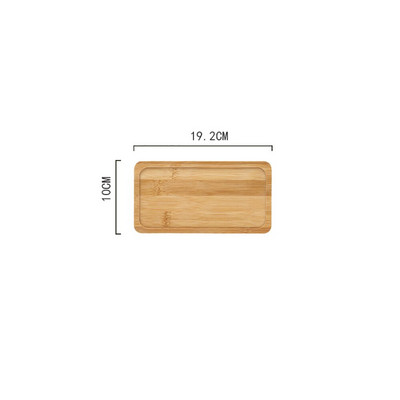 1 buc. tavă din bambus farfurie din bambus farfurie din lemn pentru acasă.