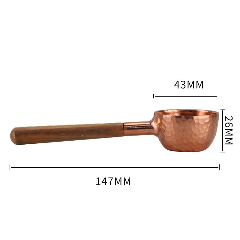 Creative Kitchen Products Медна лъжичка за кафе, медна мерителна лъжица за кафе, лъжичка за кафе Ново!