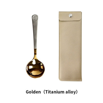 Професионална лъжица за чаши от титанова сплав Brewista Лъжица за кафе Инструменти за чаши Bonavita