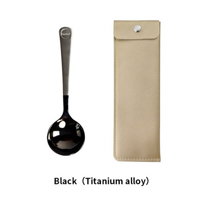 Професионална лъжица за чаши от титанова сплав Brewista Лъжица за кафе Инструменти за чаши Bonavita