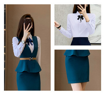 Costum de dama in trei culori