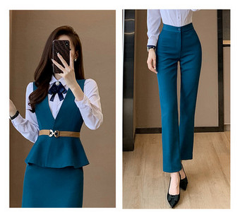 Costum de dama in trei culori