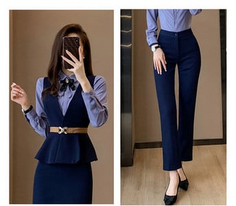 Costum de dama in trei culori