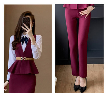 Costum de dama in trei culori