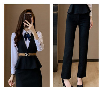 Costum de dama in trei culori