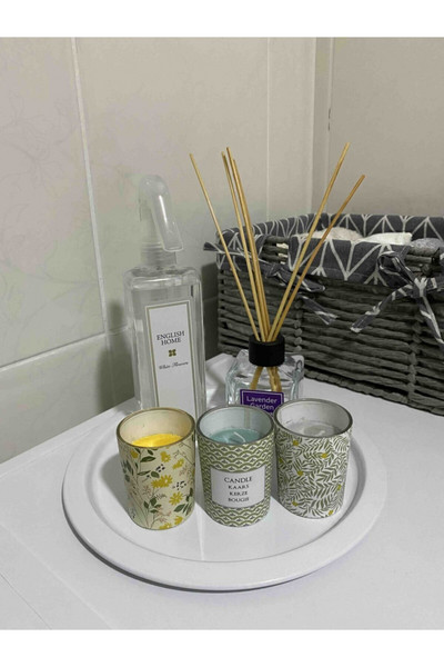 1 részes rozsdamentes acél kerek, mintás fekete kiszerelés, dekoratív tálalótálca, tea, sütemény, kerek kávé arany kiszerelés