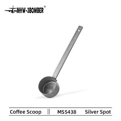 Žlica za kavu 8 g od nehrđajućeg čelika, dugačka ručka za mjerenje espressa, žlica za kavu u zrnu za bariste
