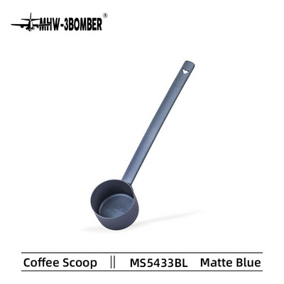 Žlica za kavu 8 g od nehrđajućeg čelika, dugačka ručka za mjerenje espressa, žlica za kavu u zrnu za bariste