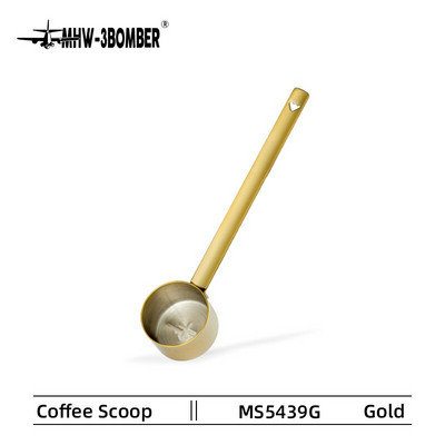 Žlica za kavu 8 g od nehrđajućeg čelika, dugačka ručka za mjerenje espressa, žlica za kavu u zrnu za bariste