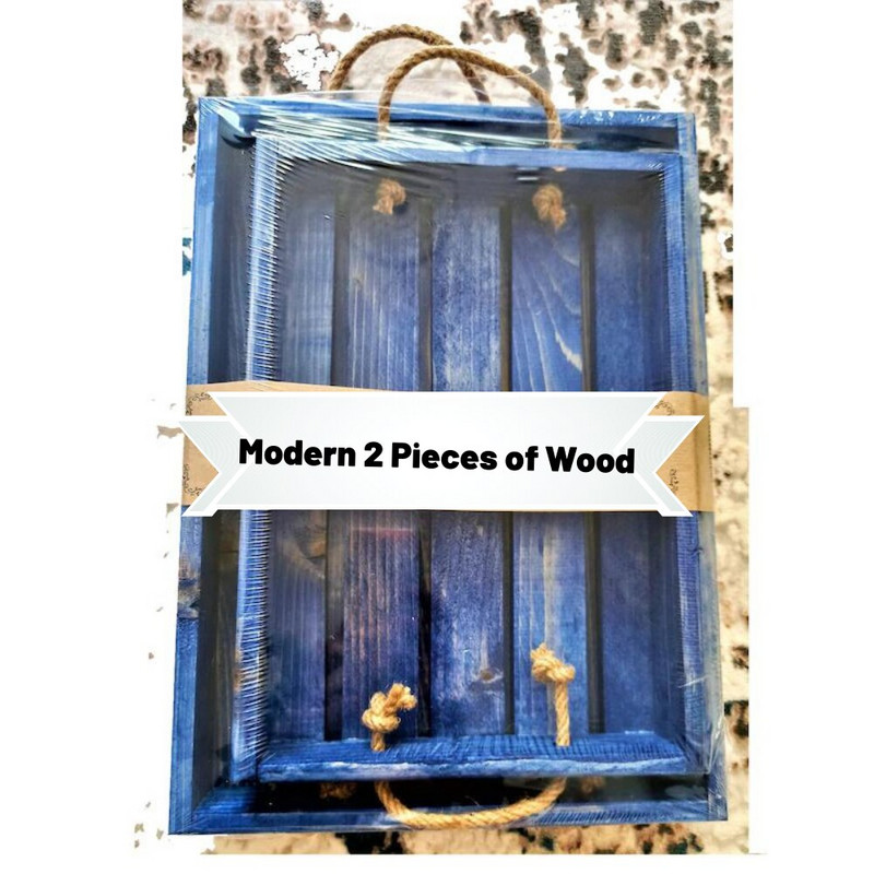 Medinis padėklas arbatos kavos patiekimo padėklas serviravimo lėkštės Medinės dvigubos virvės, padalytos lėkštės, virtuvės priedų pristatymas