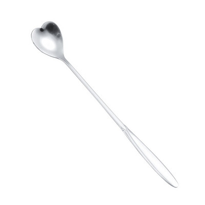 10 kom 17,5 cm srce cvijet trešnja suncokret žličice za kavu od nehrđajućeg čelika s graviranjem za kavu za poklone za djecu, ženske darove