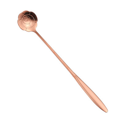 10 kom 17,5 cm srce cvijet trešnja suncokret žličice za kavu od nehrđajućeg čelika s graviranjem za kavu za poklone za djecu, ženske darove