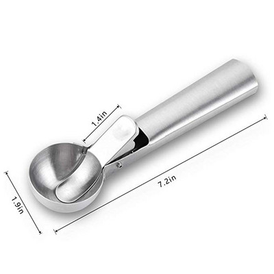 WALFOS žlica za sladoled od nehrđajućeg čelika kopač za sladoled neprianjajući aparat za pravljenje ledenih kuglica od lubenice