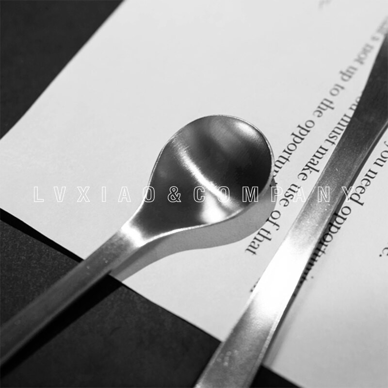 Žlice za kavu i vilica od nehrđajućeg čelika za hladna pića, voće, sladoled, desert, čajna žlica, vilica za kolače