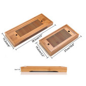 Posude za čaj od bambusa Posluživanje kineskog čaja Kung Fu Posude za čaj Ekološki prihvatljive stolne posude za pohranu vode Dry Bubble Table Kinesko posuđe