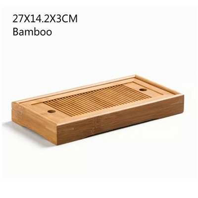 Posude za čaj od bambusa Posluživanje kineskog čaja Kung Fu Posude za čaj Ekološki prihvatljive stolne posude za pohranu vode Dry Bubble Table Kinesko posuđe