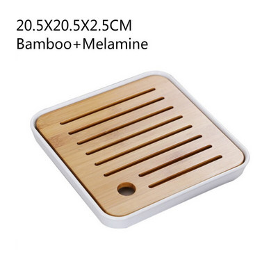 Posude za čaj od bambusa Posluživanje kineskog čaja Kung Fu Posude za čaj Ekološki prihvatljive stolne posude za pohranu vode Dry Bubble Table Kinesko posuđe