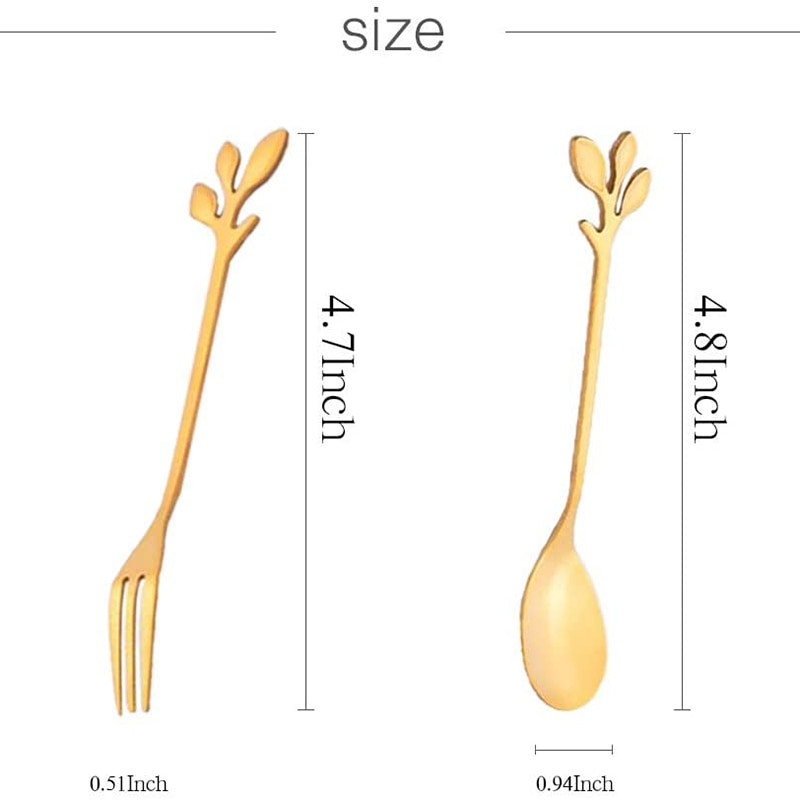 12 pachete de set de furculiță și linguri din oțel inoxidabil, înghețată, ceai, linguriță de cafea, veselă de bucătărie