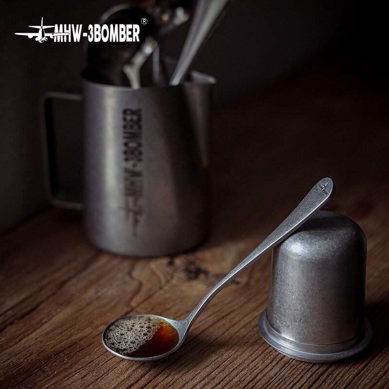 MHW-3BOMBER Linguriță de ceai cu mâner lung Agitatoare de cafea Linguri de amestecare pentru cocktail espresso Accesorii pentru bucătărie de acasă Lingurițe de barista