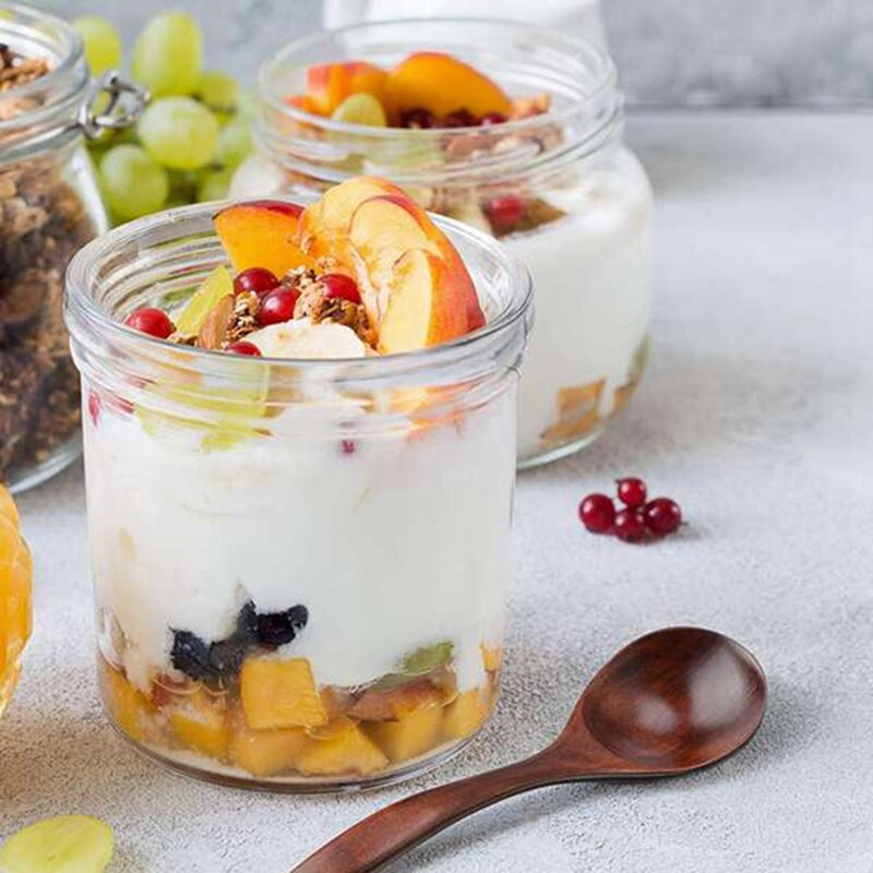 Drvene žličice od 8 komada za jelo prirodne juhe Drvene žlice za kuhanje Drvene žličice za čaj Žlice za začine za miješanje čaja s medom