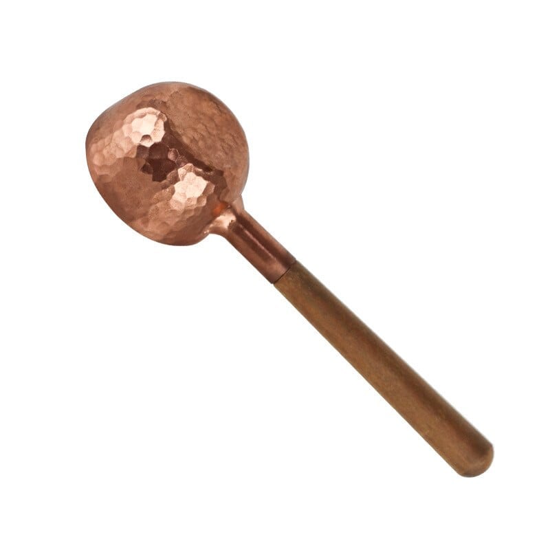 Fa mérőkanál készlet konyhai mérőkanál tea kávékanál cukor fűszer mérőkanál réz kávéskanál