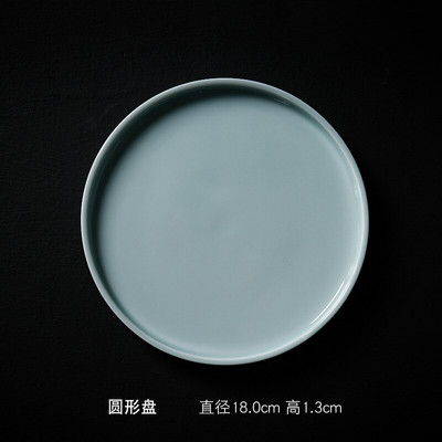 Tálca kerámia edények és a Pot of Dry-Bulb Disk Creative nagy gyümölcsös Dian Xin Pan teatálca tál ételtálaláshoz Desszerttálca