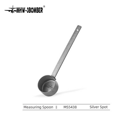 Rozsdamentes acél kávébab mérőkanál eszpresszópor kanalak finom kávékanál Elegáns kávézó bár konyhai kiegészítők