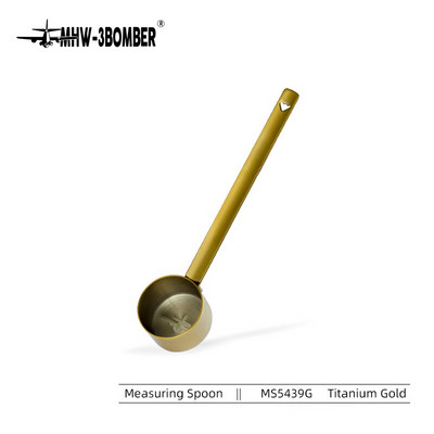 Rozsdamentes acél kávébab mérőkanál eszpresszópor kanalak finom kávékanál Elegáns kávézó bár konyhai kiegészítők