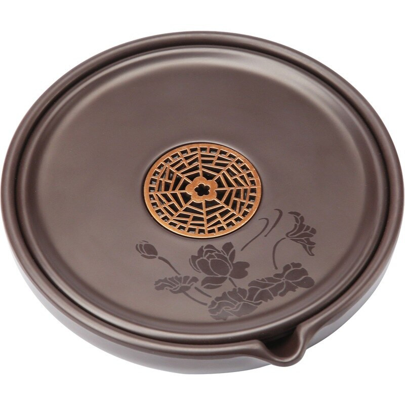 Posuda za čaj od bambusa u japanskom stilu Spremište vode Podloga za čajnik Posuda za čaj Spremište vode Mali set čaja Posuđe za čajnu ceremoniju stolić