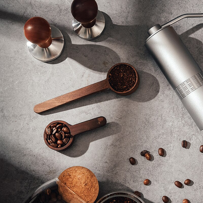 Drvena žličica za kavu Mjerna žličica za zrna kave, cijela zrna mljevena zrna ili čaj, pribor za kućnu kuhinju - 8 g