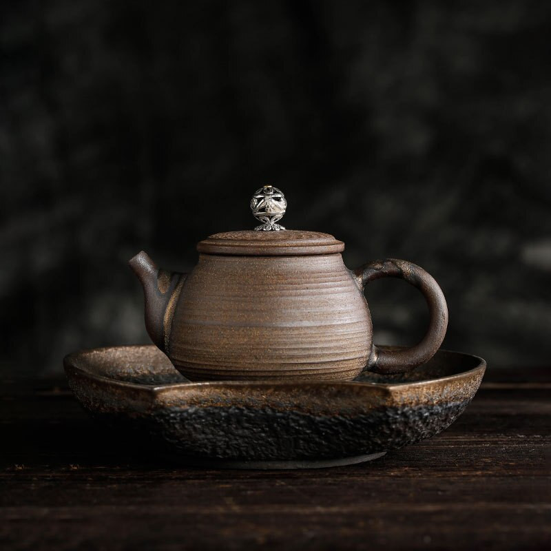 Fazék Csapágy Csökkenő Hold Fazék Csapágy Kézi Vintage Kancsó Hu Dian Kerámia Kung Fu Dry-Bulb, Panzió Pot Disk Teaasztal Teatálca