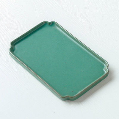 Tavă de ceai din ceramică Tavă din gresie cu becuri uscată Ghiveci cu purtător de fructe Torr Cha Dian Pan Farfurie de ceai Kung Fu Tavă de ceai Masă de ceai