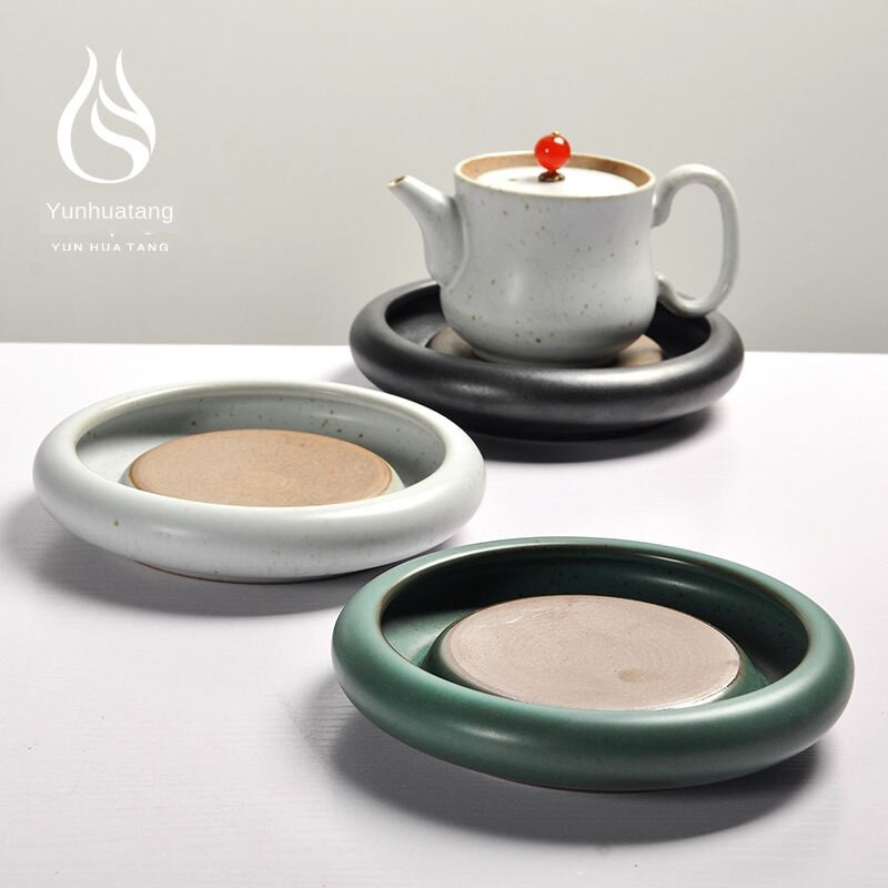 Veliki japanski zemljani lonac s ležajem Kung Fu Tea Dry-Bulb, pribor za čaj Poslužavnik Čajnik Čajni stol Poslužavnik za čaj Poslužavnik za kavu Keramički