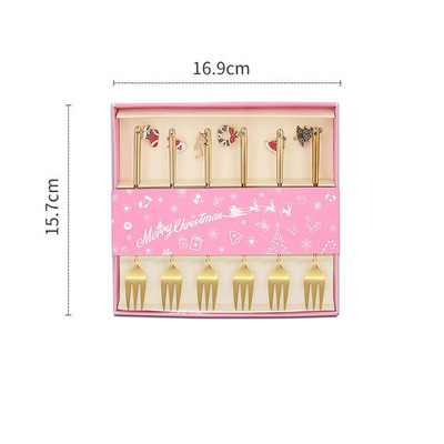 Setovi žlica i vilica za kavu Žlica za miješanje kave Desert Šećer Žlica za čaj Lopata Kutija za božićne darove Posuđe za jelo Kuhinjski pribor