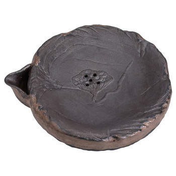 Εγχειρίδιο Creative Storage Kettle Bearing Stoneware Hu Dian Retro Ceramic Kung Fu Tea Επιχρυσωμένοι Δίσκοι σερβιρίσματος τσαγιού Dry-Bulb