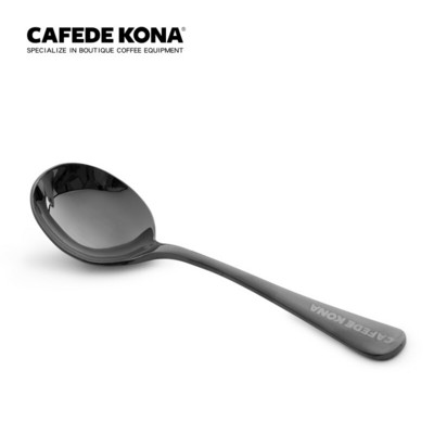 CAFEDE KONA Žlica za šalice od nehrđajućeg čelika, profesionalni alati za kuhanje šalica za bariste Žlica za kavu, dostupne su 4 boje