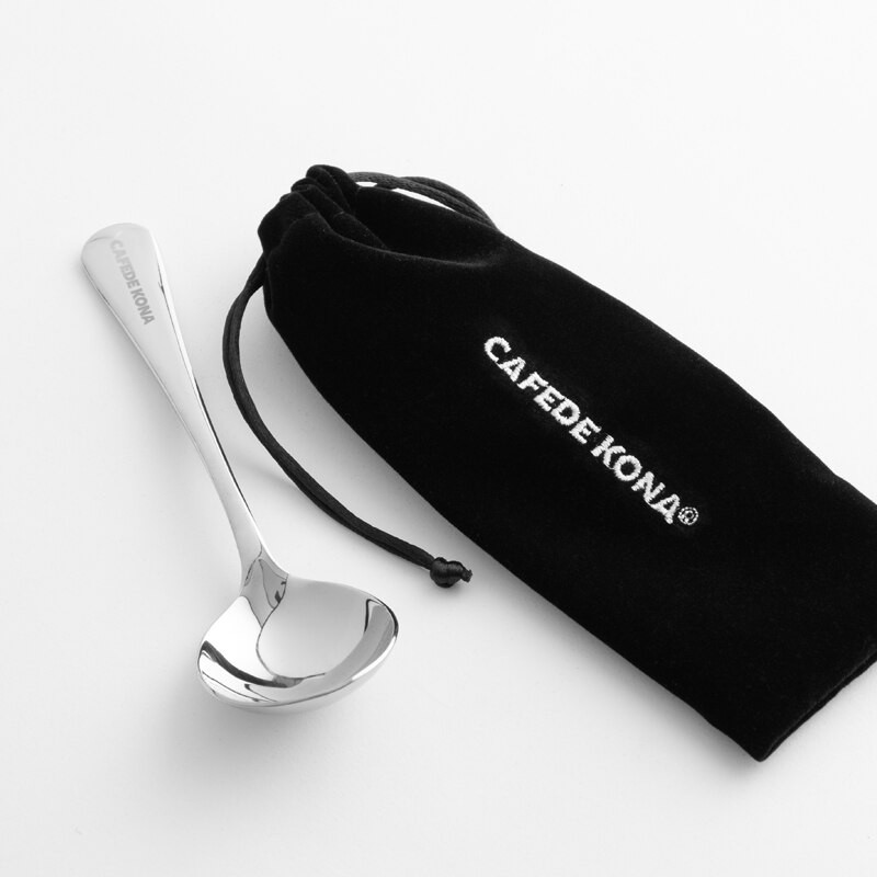 CAFEDE KONA Žlica za šalice od nehrđajućeg čelika, profesionalni alati za kuhanje šalica za bariste Žlica za kavu, dostupne su 4 boje
