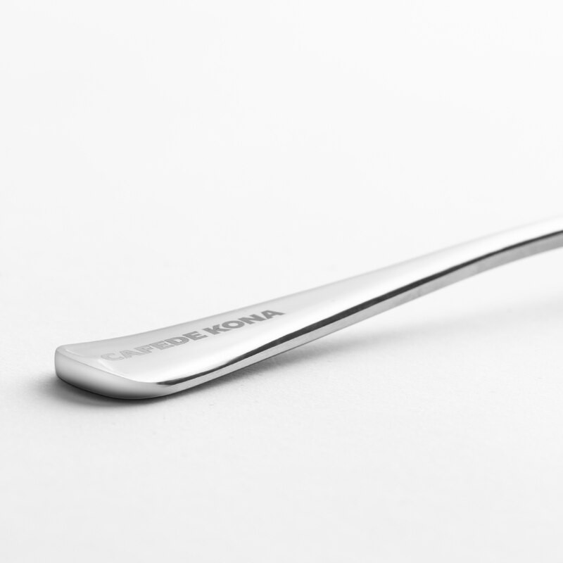 CAFEDE KONA Žlica za šalice od nehrđajućeg čelika, profesionalni alati za kuhanje šalica za bariste Žlica za kavu, dostupne su 4 boje