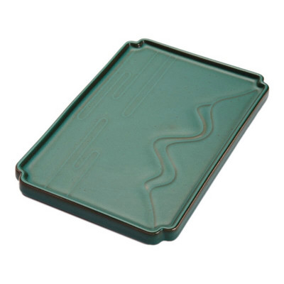 Rankų darbo japoniškas molinis sausas lemputės diskas Keraminis Kung Fu arbatos padėklas Padėklas Puodas Guolis Puodas Torr Lėkštė Arbatinuko padėklas serviravimo padėklas