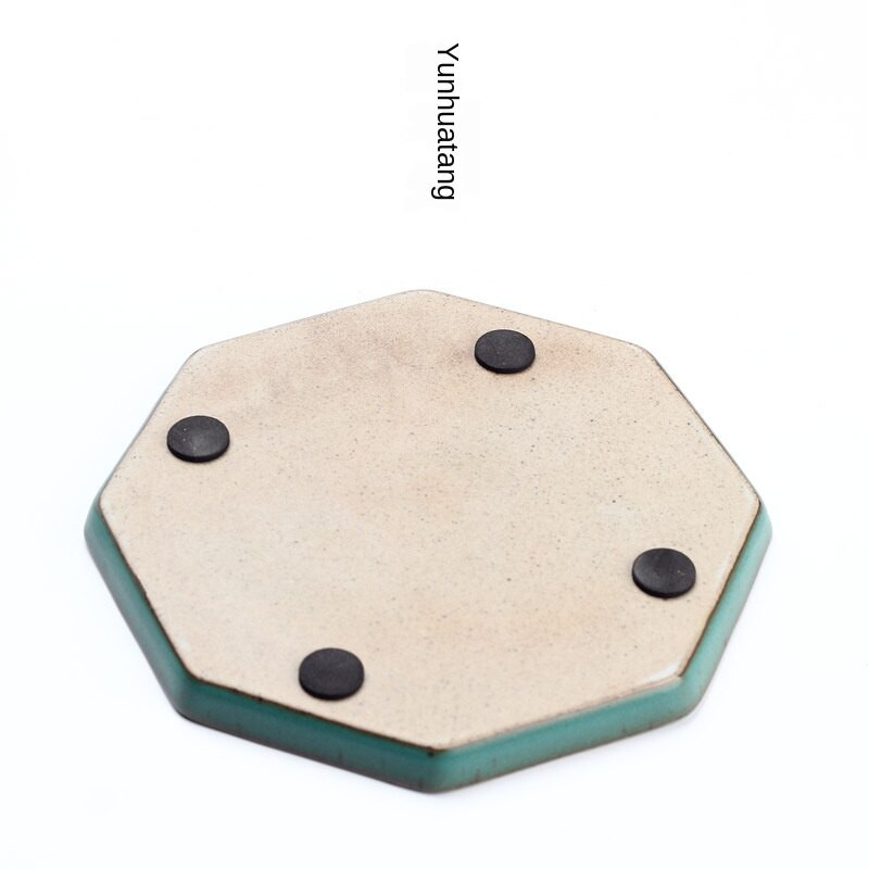 Rankinis puodą atraminis keraminis Kung Fu arbatos sausos lemputės diskas Hu Dian puodelio lėkštė Mažas padėklas Vaisiai Dian Xin Pan arbatos padėklas arbatos ceremonija