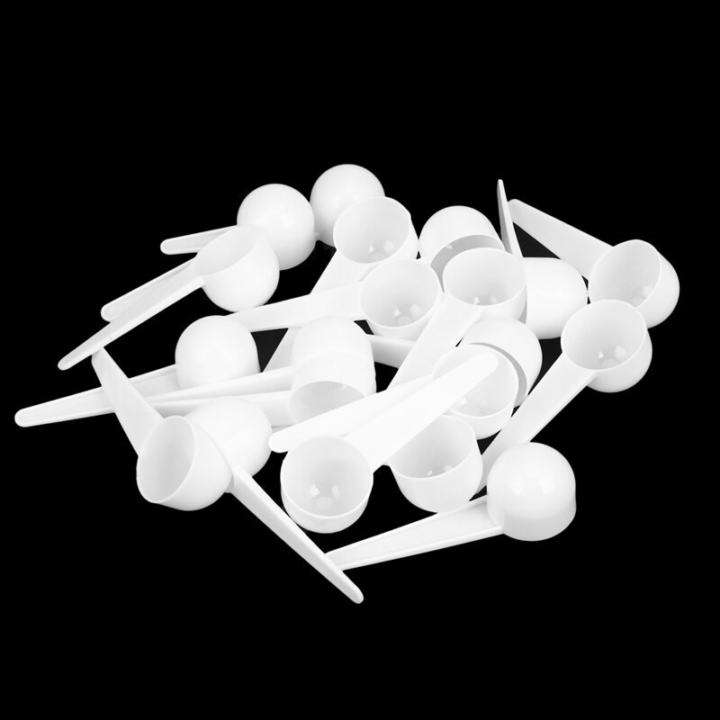 Nove plastične mjerne žličice za kavu/žličice (40 komada) savršene za pohranu u kuhinji i smočnici