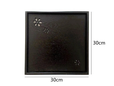 Vacsora Desszert Szállítók Tömörfa étkészlet Retro Reggeli Tároló Teaétel Szállodai Otthoni Tálaló Snack