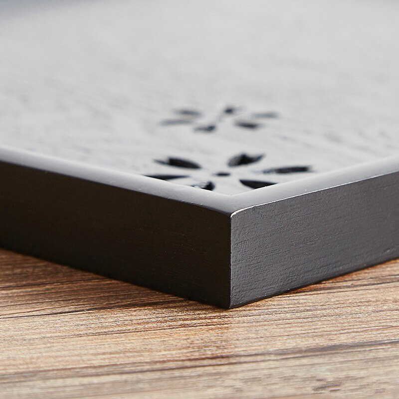 Vacsora Desszert Szállítók Tömörfa étkészlet Retro Reggeli Tároló Teaétel Szállodai Otthoni Tálaló Snack